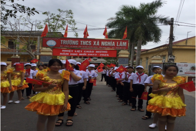Khai giảng năm học 2023-2024- Trường THCS Nghĩa Lâm